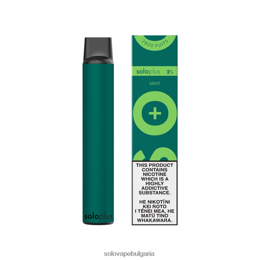 Solo Plus вейп за еднократна употреба мента - Solo Vape Цена 6LN0L433