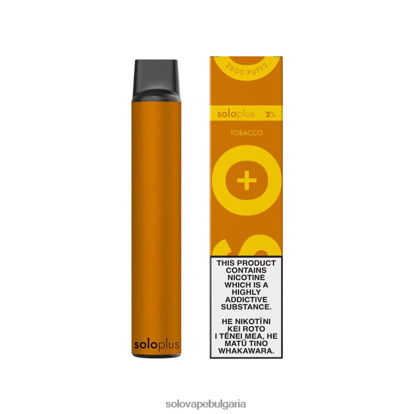 Solo Plus вейп за еднократна употреба тютюн - Solo Vape София 6LN0L424