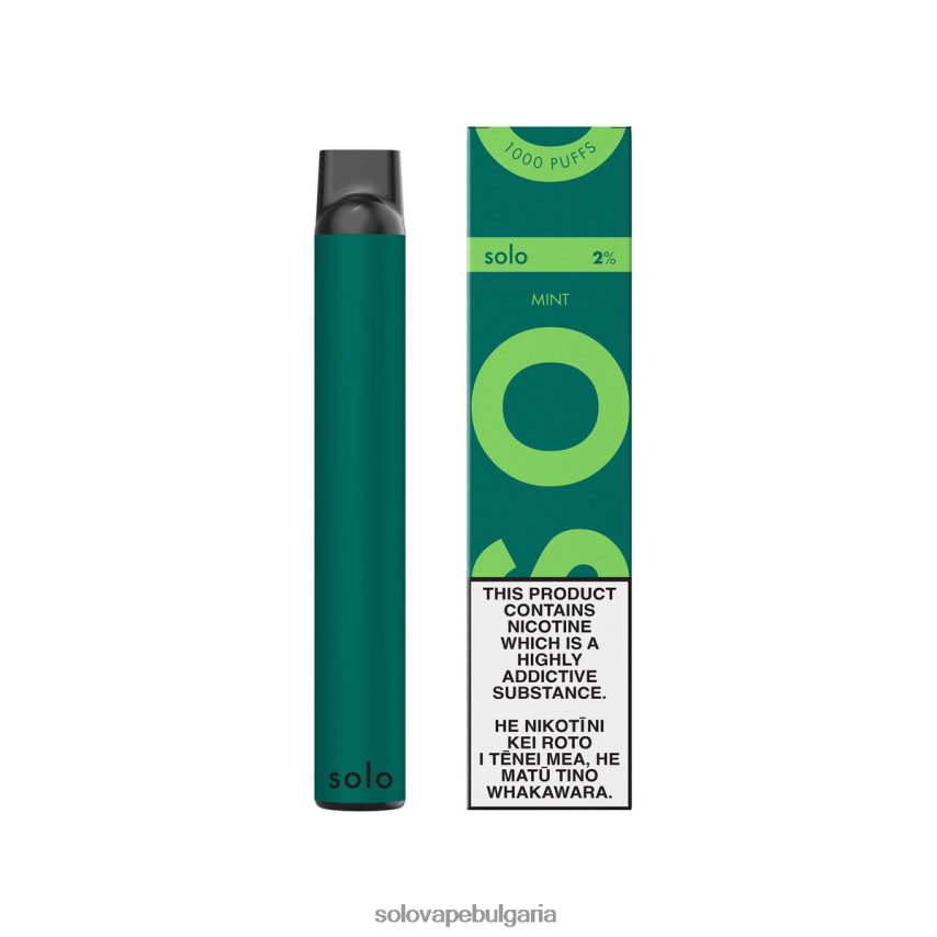 Solo вейп за еднократна употреба мента - Solo Vape Bulgaria 6LN0L41
